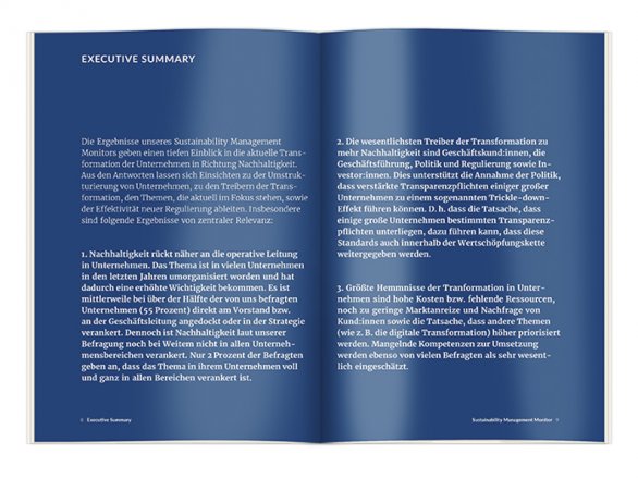Bertelsmann Stiftung - Sustainability Management Monitor 2022